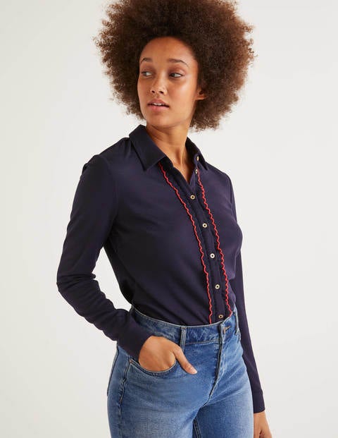 Florence Ponte-Hemd - Navy Florence Ponte-Hemd - Navy