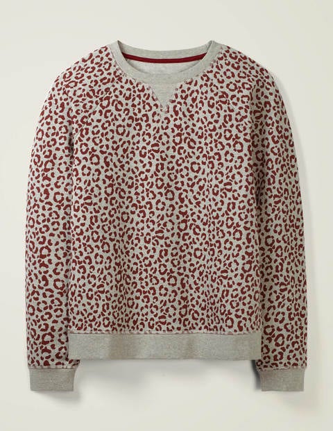 The Sweatshirt - Maroon, Animal Stamp The Sweatshirt - Maroon, Animal Stamp