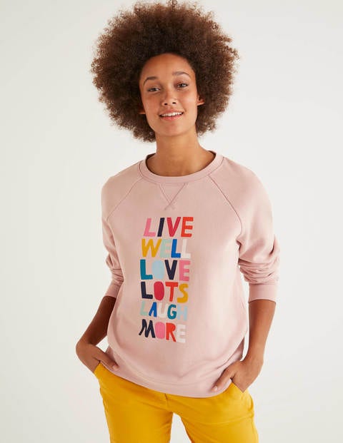 The Sweatshirt - Milkshake, Live Well The Sweatshirt - Milkshake, Live Well
