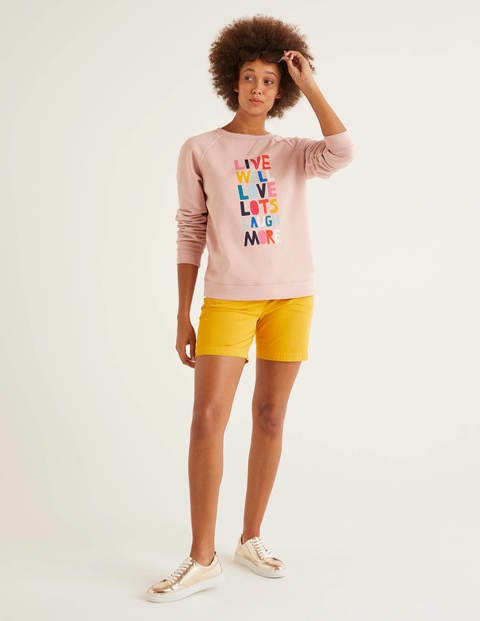 The Sweatshirt - Milkshake, Live Well The Sweatshirt - Milkshake, Live Well