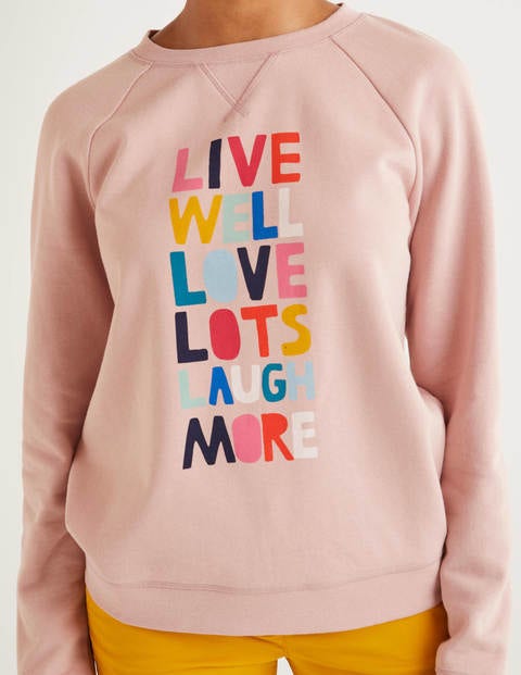 The Sweatshirt - Milkshake, Live Well The Sweatshirt - Milkshake, Live Well
