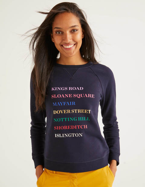 The Sweatshirt - Navy, London Places The Sweatshirt - Navy, London Places