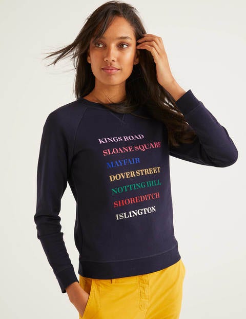 The Sweatshirt - Navy, London Places The Sweatshirt - Navy, London Places