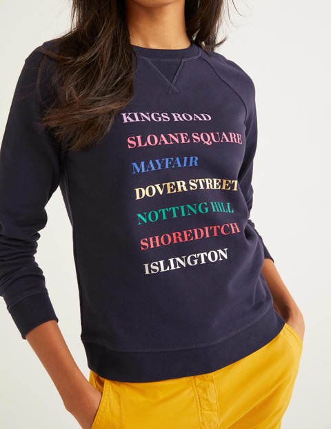The Sweatshirt - Navy, London Places The Sweatshirt - Navy, London Places