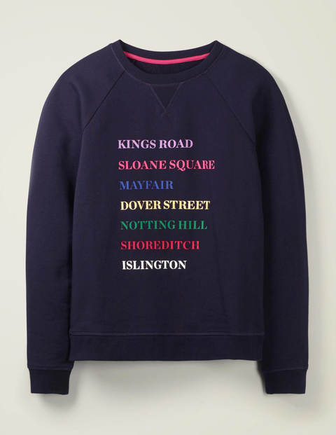 The Sweatshirt - Navy, London Places The Sweatshirt - Navy, London Places