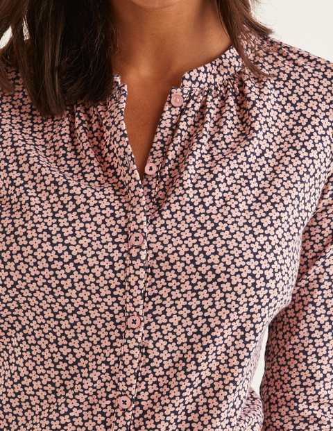 Bay Jersey Shirt - Chalky Pink, Daisy Bud Bay Jersey Shirt - Chalky Pink, Daisy Bud