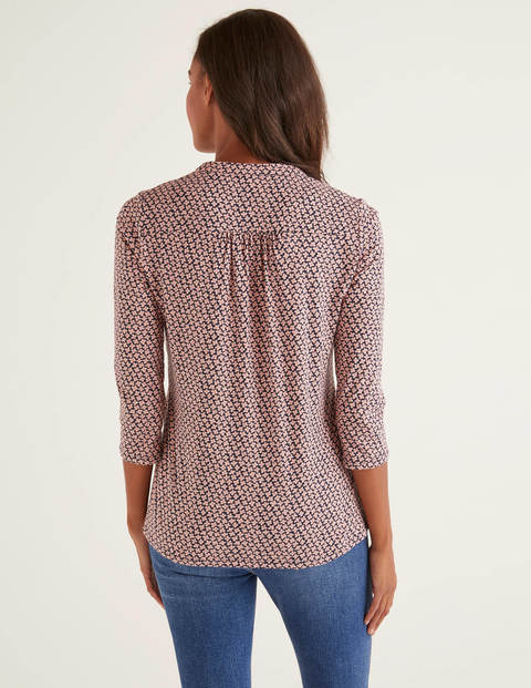 Bay Jersey Shirt - Chalky Pink, Daisy Bud Bay Jersey Shirt - Chalky Pink, Daisy Bud