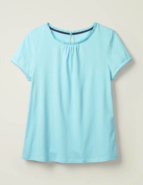 T-Shirt Tilda En Jersey Volanté - Iceberg T-Shirt Tilda En Jersey Volanté - Iceberg