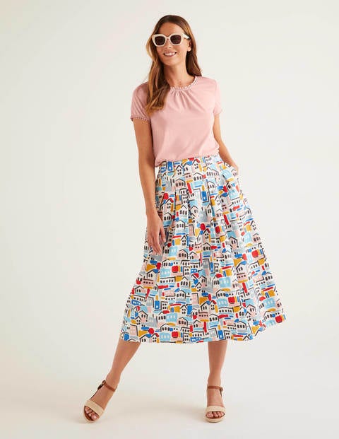 Tilda Frill Jersey Tee - Milkshake Tilda Frill Jersey Tee - Milkshake