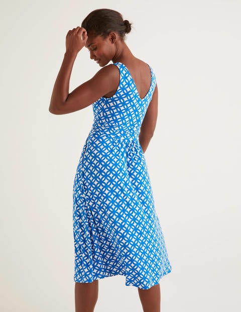 Effie Jersey Dress - Bold Blue, Link Effie Jersey Dress - Bold Blue, Link