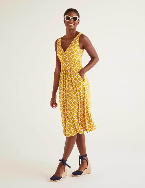 Effie Jersey Dress - Tuscan Sun, Link Effie Jersey Dress - Tuscan Sun, Link