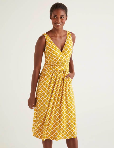 Effie Jersey Dress - Tuscan Sun, Link Effie Jersey Dress - Tuscan Sun, Link