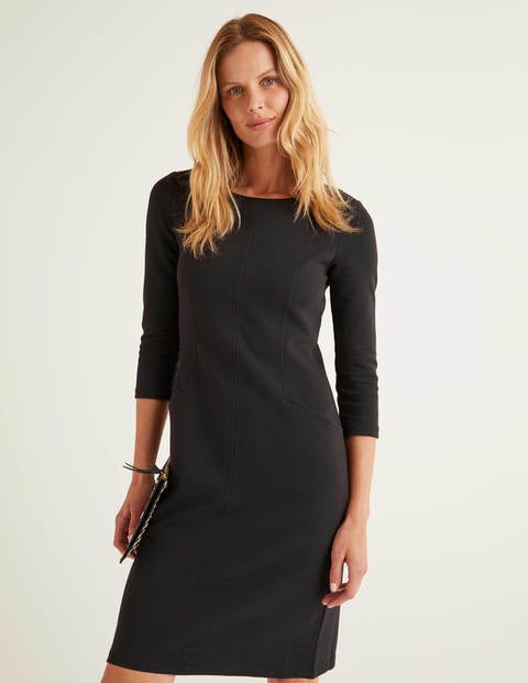 Ellen Ottoman Dress - Black Ellen Ottoman Dress - Black