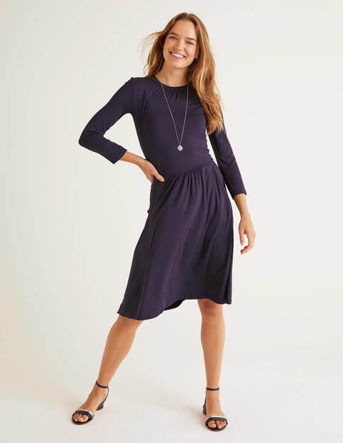 Robe Mira en jersey - Bleu marine Robe Mira en jersey - Bleu marine