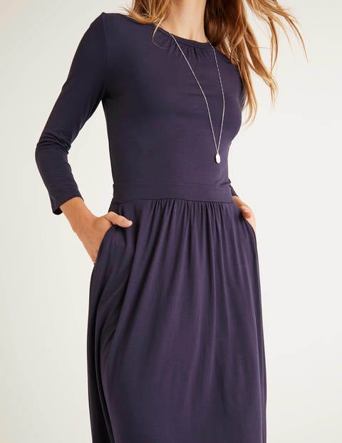 Robe Mira en jersey - Bleu marine Robe Mira en jersey - Bleu marine