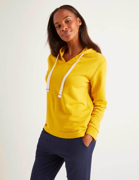 Jersey Lounge Hoodie - Saffron Jersey Lounge Hoodie - Saffron