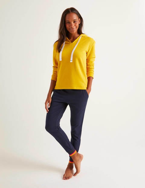 Jersey Lounge Hoodie - Saffron Jersey Lounge Hoodie - Saffron