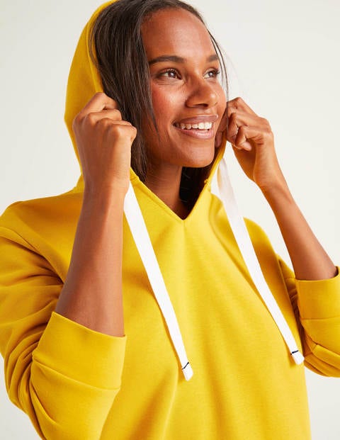 Jersey Lounge Hoodie - Saffron Jersey Lounge Hoodie - Saffron