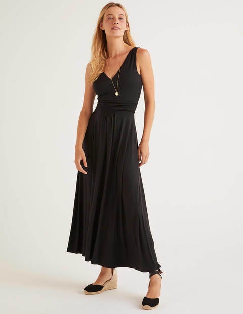 Sienna Jersey Maxi Dress - Black Sienna Jersey Maxi Dress - Black