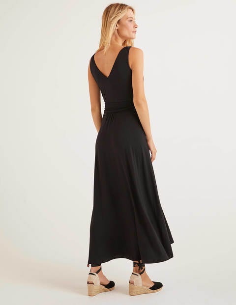 Sienna Jersey Maxi Dress - Black Sienna Jersey Maxi Dress - Black