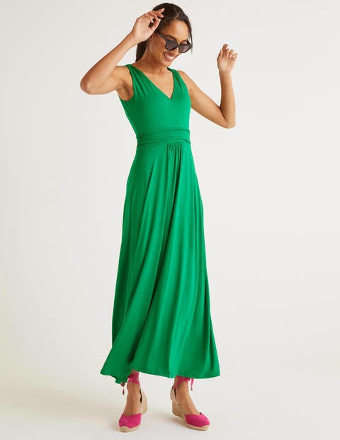 Sienna Jersey Maxi Dress - Rich Emerald Sienna Jersey Maxi Dress - Rich Emerald