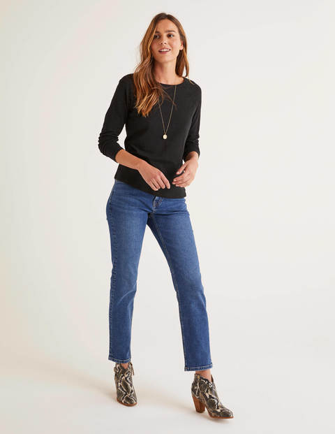 The Cotton Baseball Tee - Black The Cotton Baseball Tee - Black