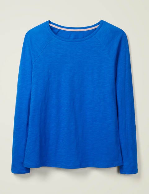 The Cotton Baseball Tee - Bold Blue The Cotton Baseball Tee - Bold Blue