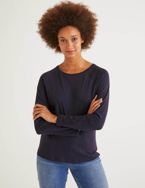 The Cotton Baseball Tee - Navy The Cotton Baseball Tee - Navy