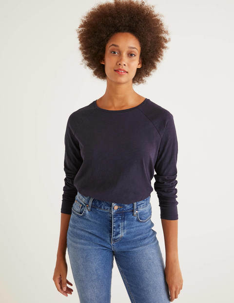 The Cotton Baseball Tee - Navy The Cotton Baseball Tee - Navy