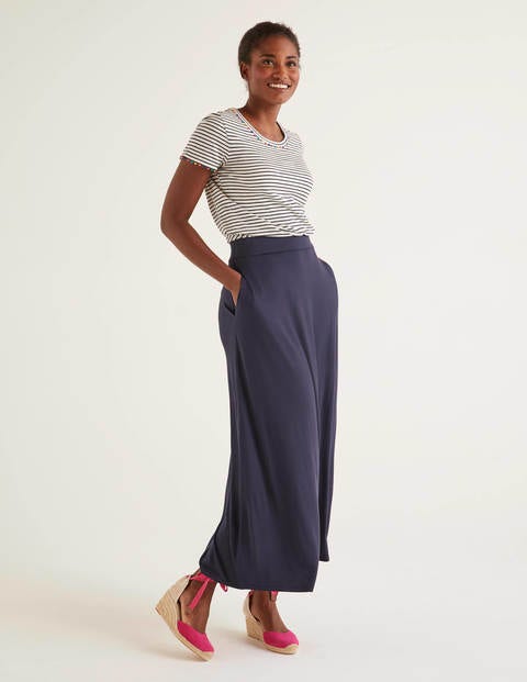 Jersey Maxi Skirt - Navy Jersey Maxi Skirt - Navy