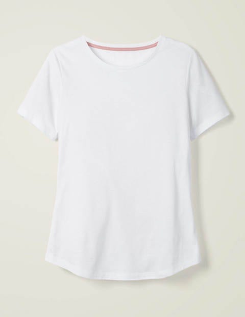 T-shirt manches courtes ultra-doux - Blanc T-shirt manches courtes ultra-doux - Blanc
