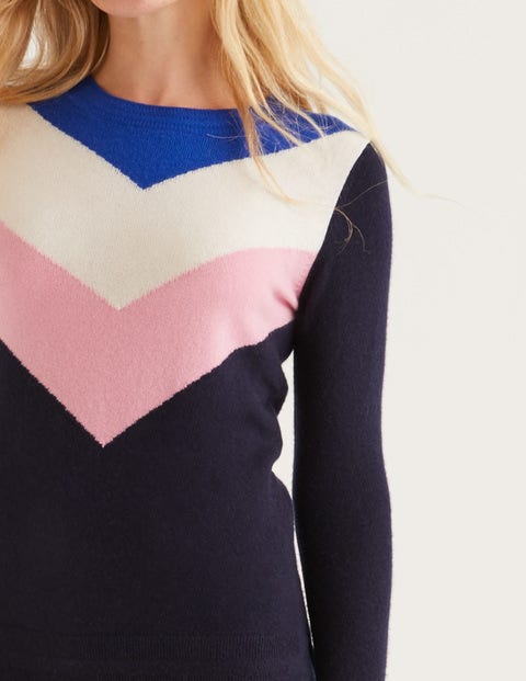 navy sweater