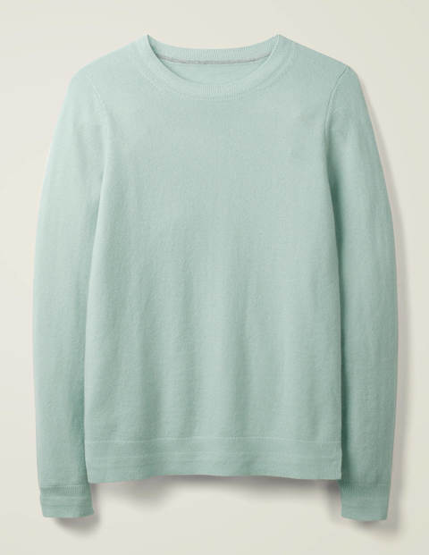 Kaschmirpullover Mit Rundhalsausschnitt - Pfefferminze Kaschmirpullover Mit Rundhalsausschnitt - Pfefferminze