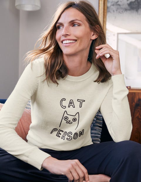 Pull Estella - Motif Cat person Pull Estella - Motif Cat person