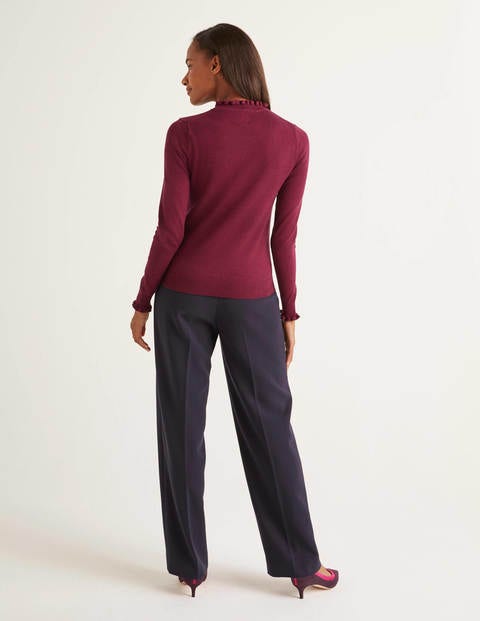 Lara Pullover - Rubinrot Lara Pullover - Rubinrot