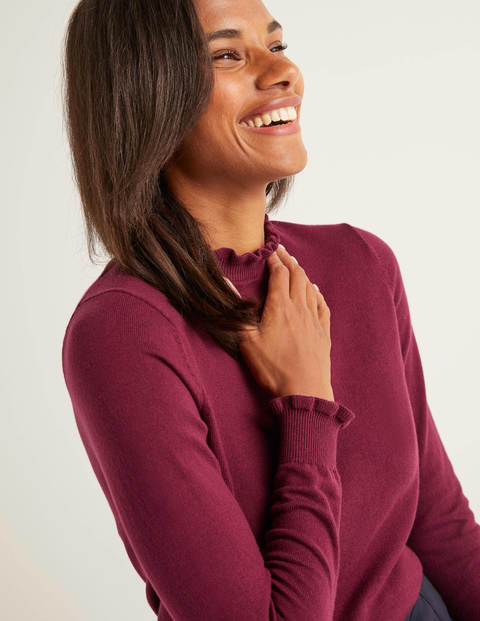 Lara Pullover - Rubinrot Lara Pullover - Rubinrot