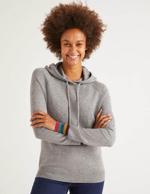 Clarice Hoodie - Grey Melange Clarice Hoodie - Grey Melange