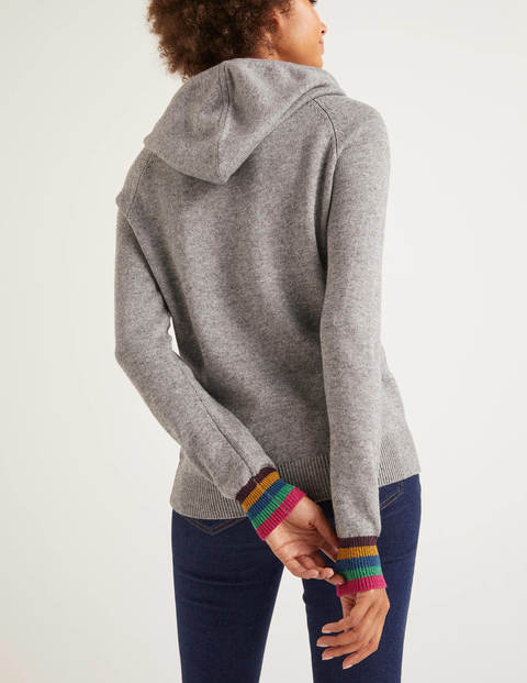 Clarice Hoodie - Grey Melange Clarice Hoodie - Grey Melange