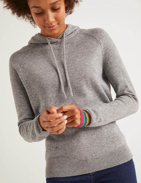 Clarice Hoodie - Grey Melange Clarice Hoodie - Grey Melange