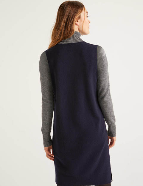 Juliet Dress - Colourblock Navy/Ivory Juliet Dress - Colourblock Navy/Ivory
