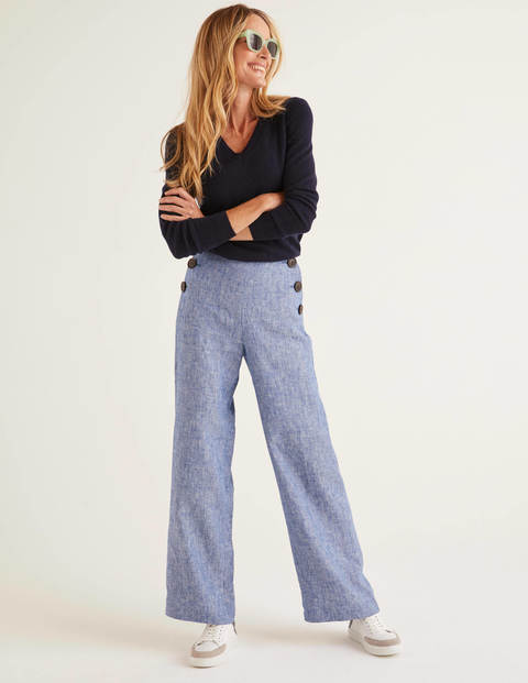 Cashmere V-Neck Sweater - Navy Cashmere V-Neck Sweater - Navy