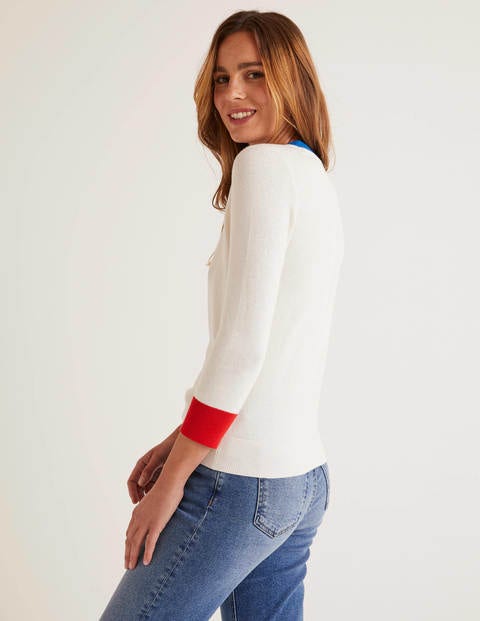 Wiltshire Henley Jumper - Ivory Wiltshire Henley Jumper - Ivory