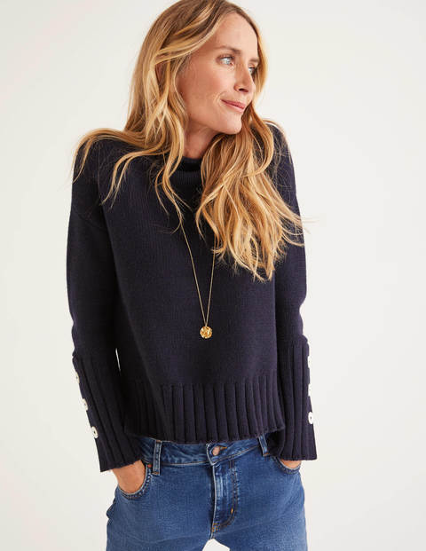 Hereford Cosy Jumper - Navy Hereford Cosy Jumper - Navy
