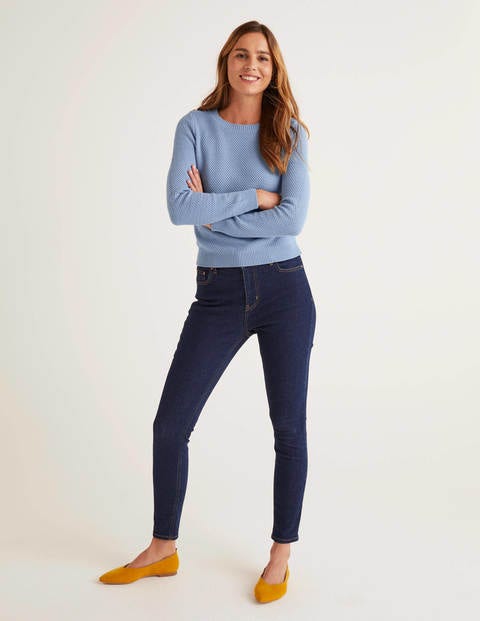 Bude Cotton Textured Jumper - Sea Mist Bude Cotton Textured Jumper - Sea Mist