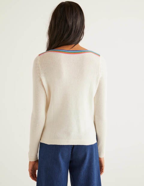 Guildford Cashmere Jumper - Ivory Guildford Cashmere Jumper - Ivory