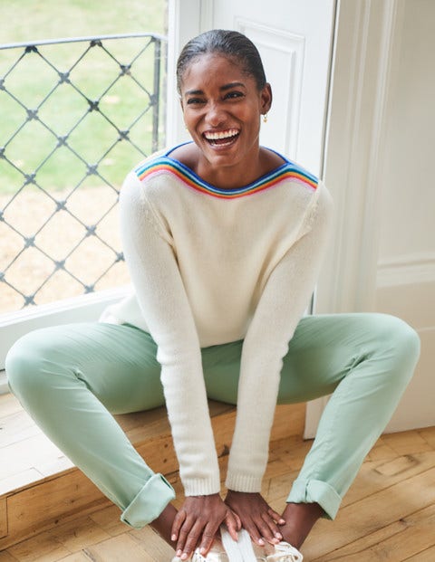 Guildford Cashmere Jumper - Ivory Guildford Cashmere Jumper - Ivory