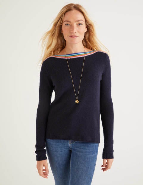 Guildford Cashmere Sweater - Navy Guildford Cashmere Sweater - Navy
