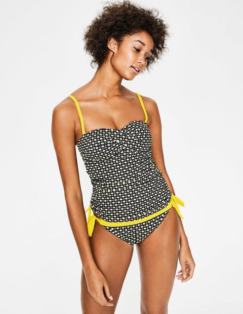 Tie Bikini Bottoms - Apple Geo Tie Bikini Bottoms - Apple Geo