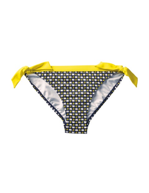 Tie Bikini Bottoms - Apple Geo Tie Bikini Bottoms - Apple Geo