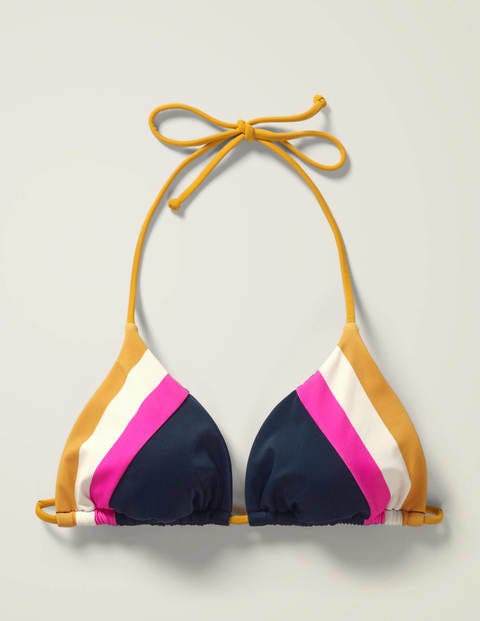 String Bikini Top - Navy/Multi Stripe String Bikini Top - Navy/Multi Stripe